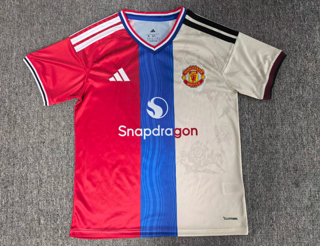 Manchester United Tricolor Mashup Special Edition Jersey 2026/27