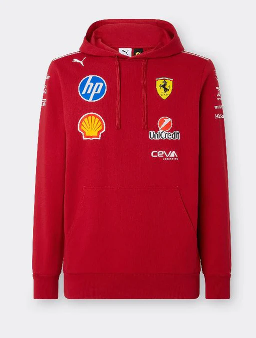 Scuderia Ferrari 2025 Team Hoodie
