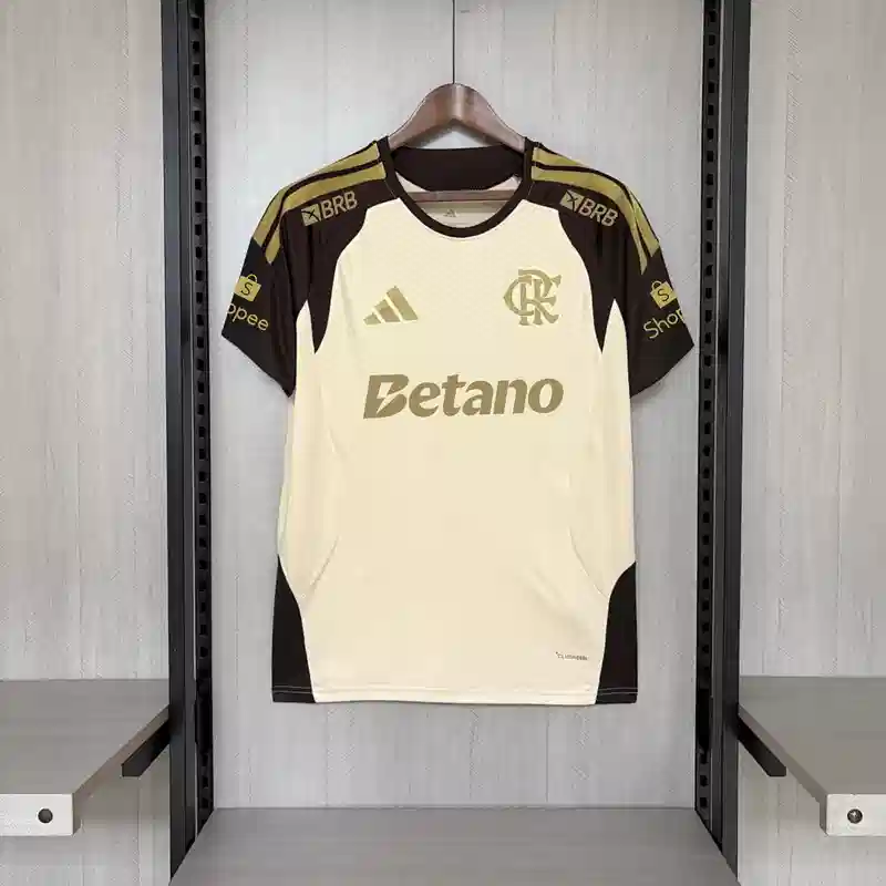 26/27 Flamengo Training All Sponsors Soccer Jersey