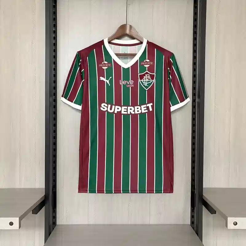 26/27 Fluminense Soccer Jersey Home All Sponsors
