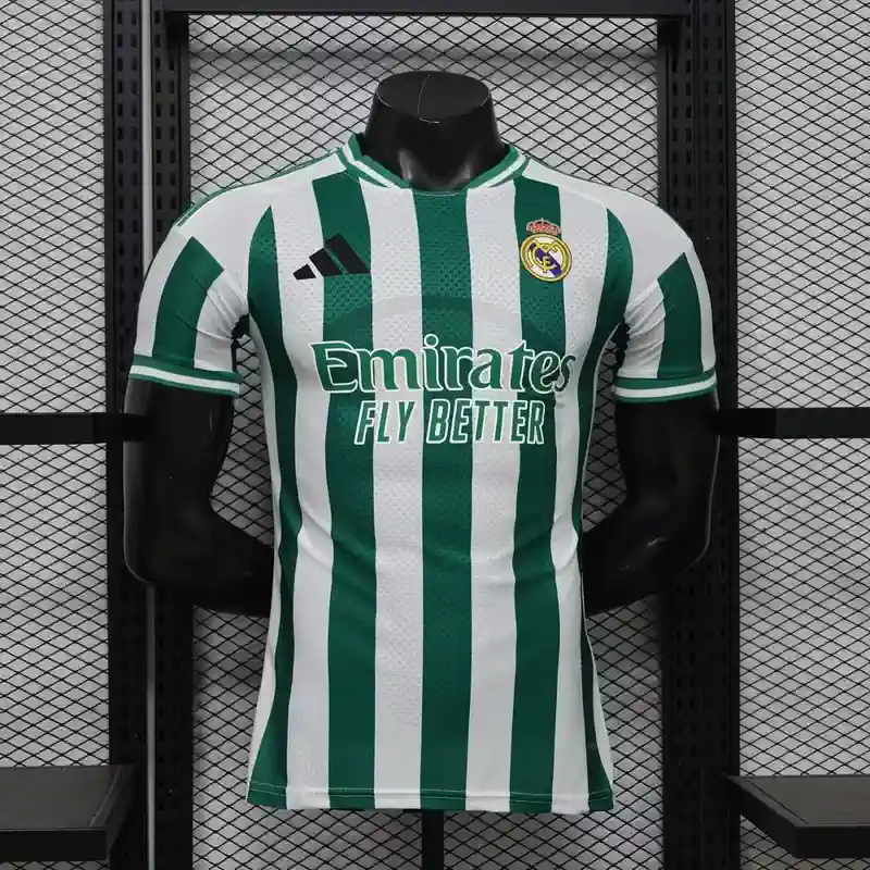 26/27 Player Real Madrid Green White Special Soccer Jersey