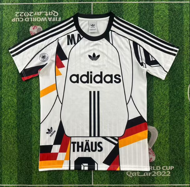 Germany Retro Mashup Edition Jersey #10 - Matthäus