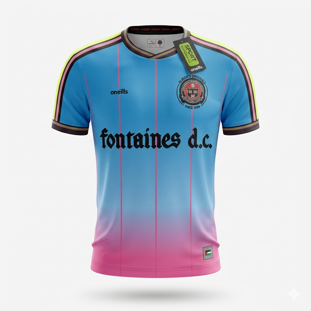 Bohemian FC x Fontaines D.C. "Limited Edition" Away Jersey