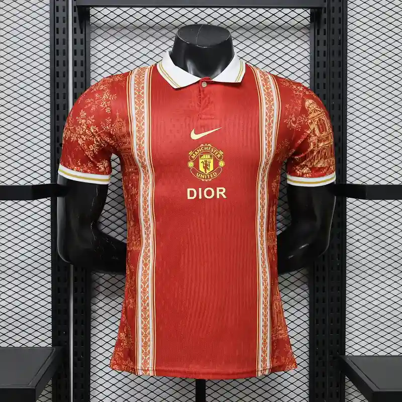 Manchester United Red Special Edition Dior Polo Jersey 2026/27
