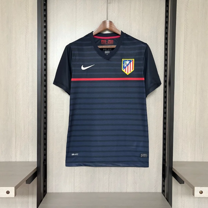 Retro 2011-12 Atletico Madrid Soccer Jersey Away