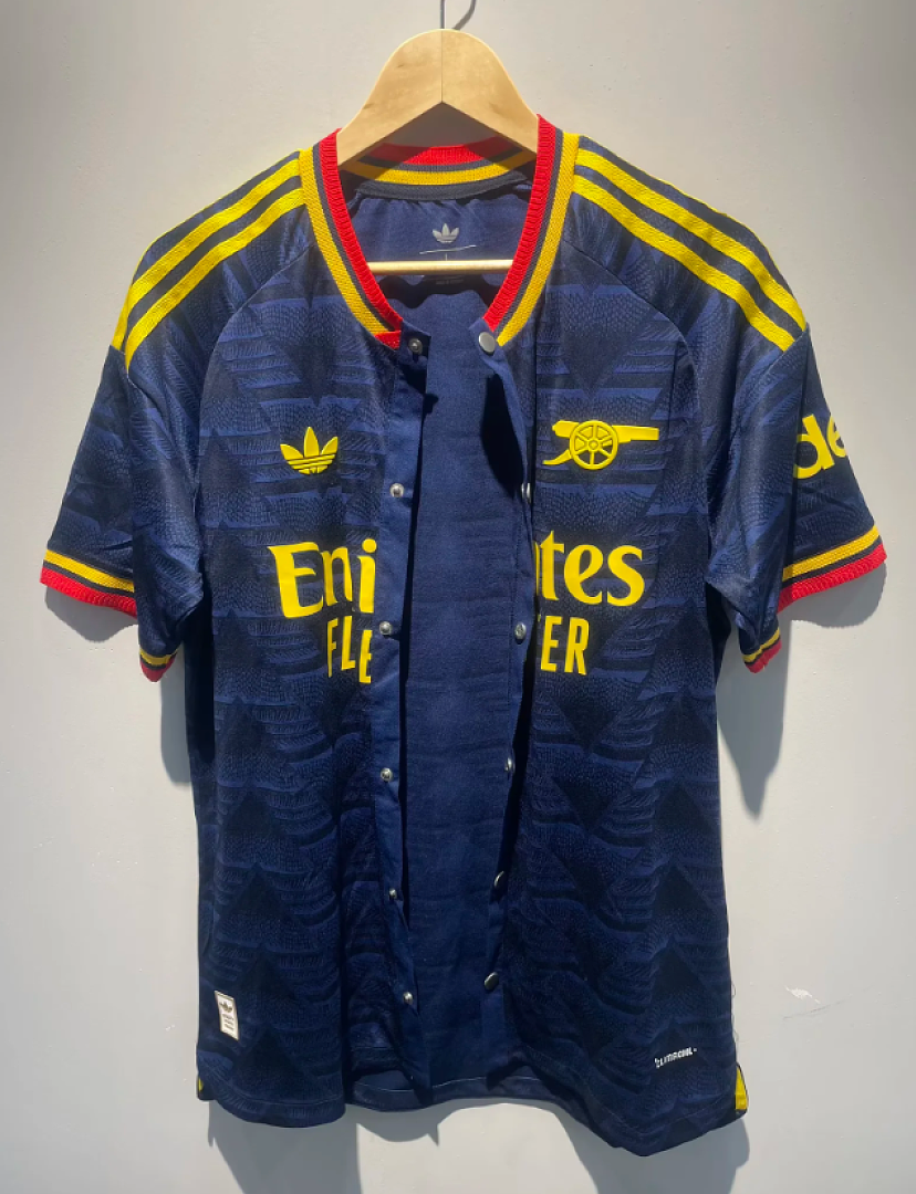 Arsenal Navy Blue Baseball-Style Special Edition Jersey 2026/27