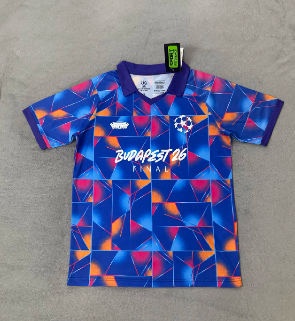 UEFA Champions League Budapest 2026 Final Commemorative Jersey