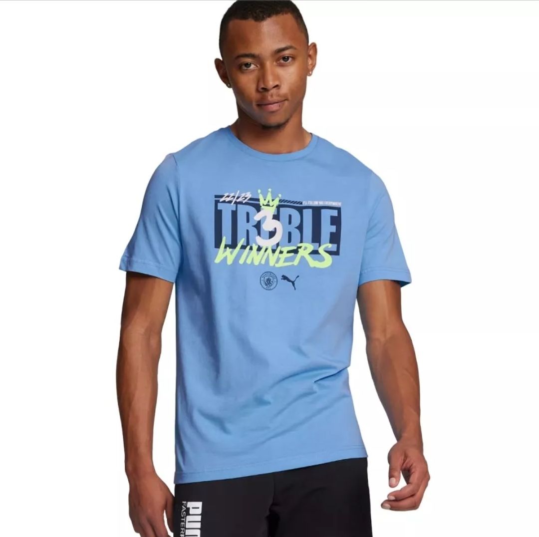 Man City Treble T-shirt