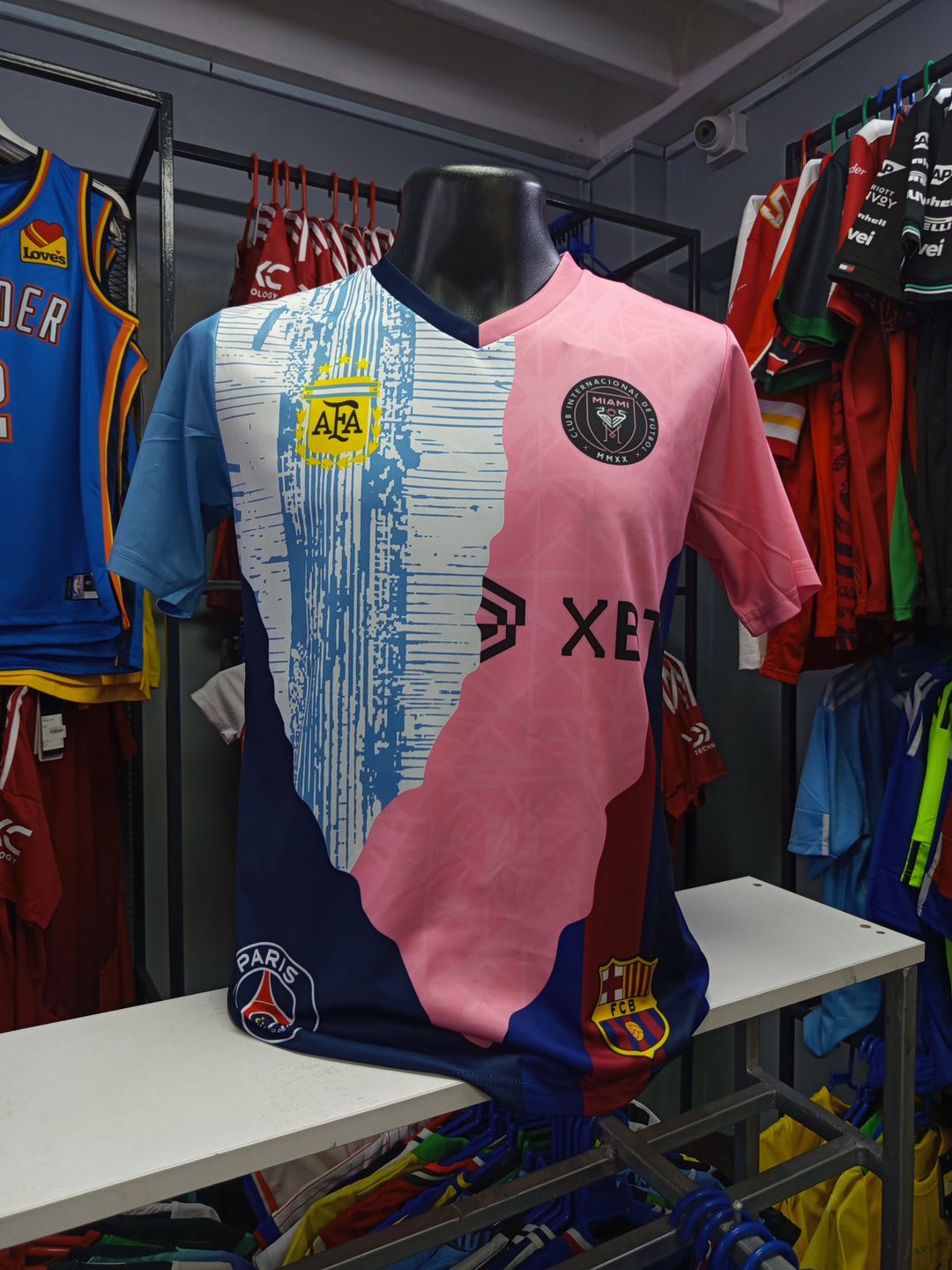 Lionel Messi Career Jersey