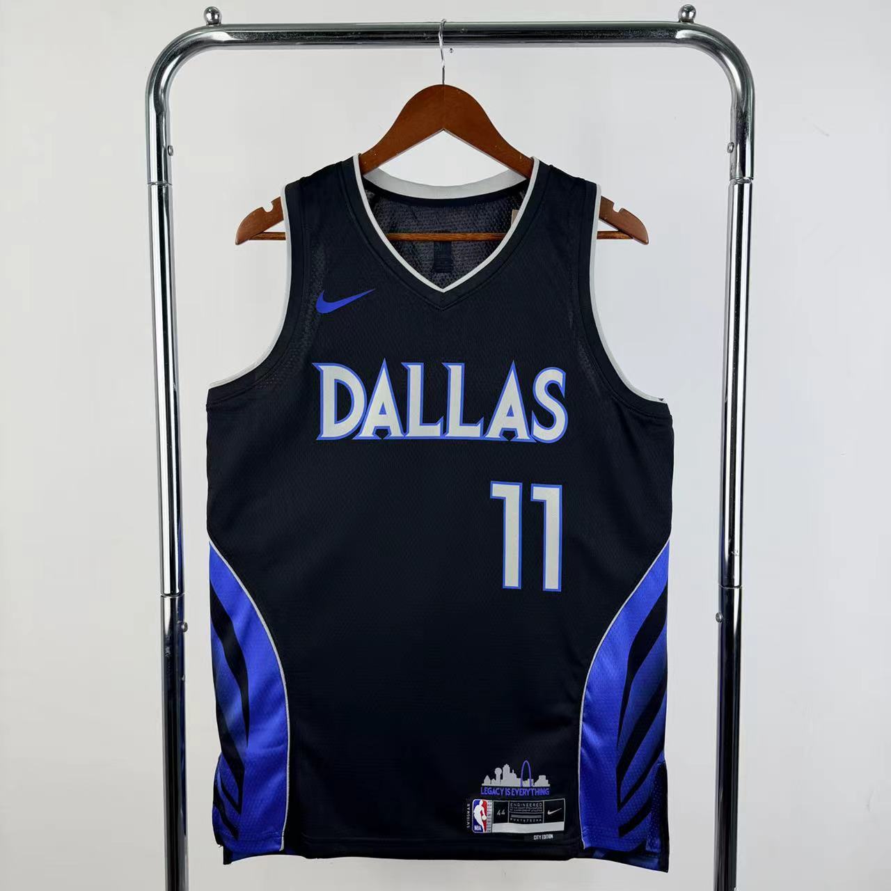 Dallas Mavericks Kyrie Irving City Edition Jersey (Black/Royal Blue)