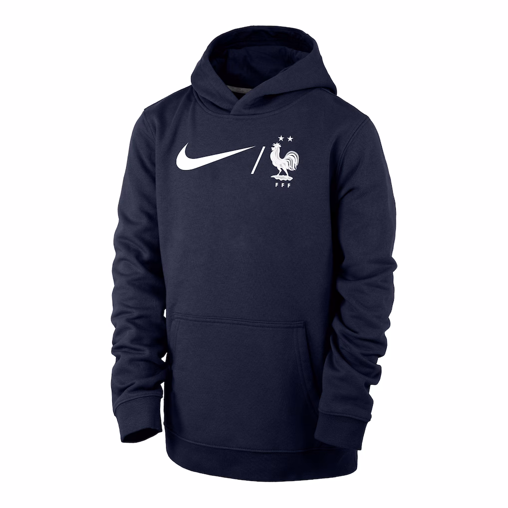 France National Team Nike "Lockup" Club Hoodie – Navy
